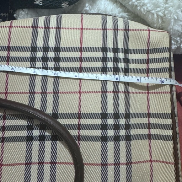 Burberry Plaid Tote Bag - Picture 11 of 12